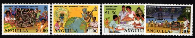 Anguilla 1028-1031 postfrisch Weihnachten #II417