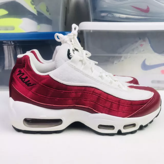 WMNS NIKE AIR Max 95 Lx Nsw Red Crush Red Crush White Sz 6 Aa1103 601 119.99 PicClick