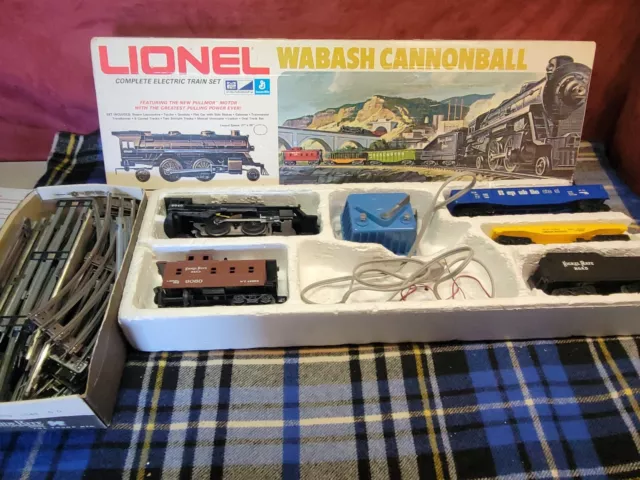 Lionel wabash cannonball train set 1979 deals