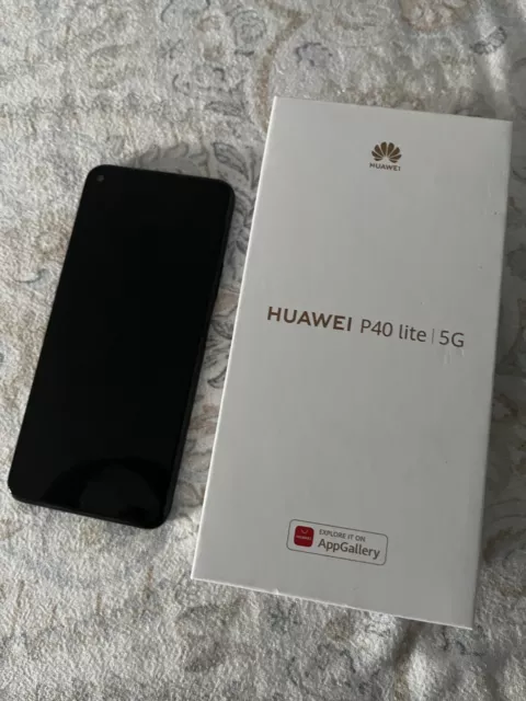 Huawei P40 lite 5G CDY-NX9A - 128GB - Midnight Black (Ohne Simlock) (Dual-SIM)