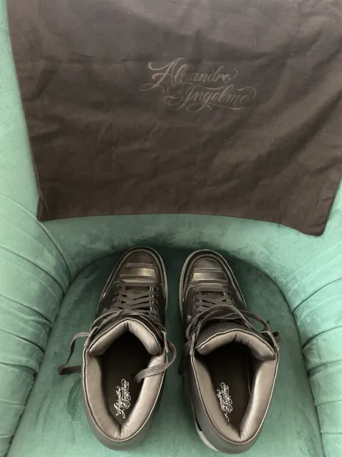 Alejandro Ingelmo  Exotron High-Top Leather Sneaker  Men’s Size 11 M