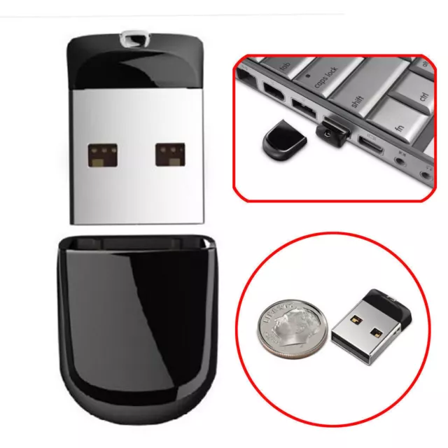 Mini clé USB 2 To 512 Go, disque U, stylo mémoire, ordinateur portable,...