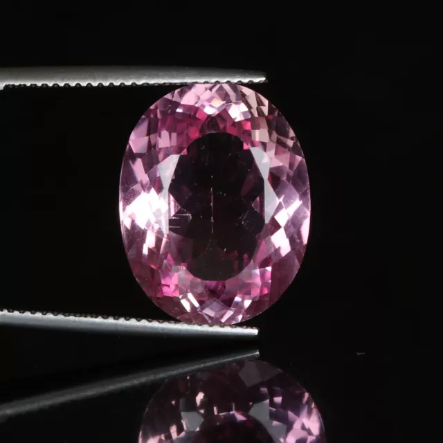 33. Carat Afghanistan Pink Kunzite Oval Cut Loose Gemstone For Ring