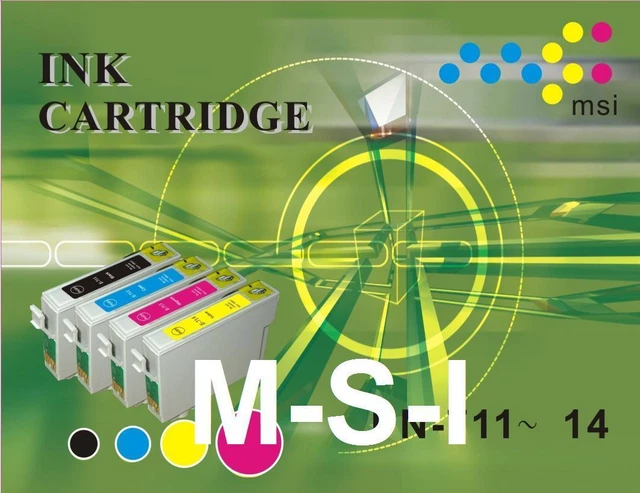 Lot De Cartouches D'encre Compatibles Pour Imprimantes Canon PIXMA IP MG MX MP - Multicolore
