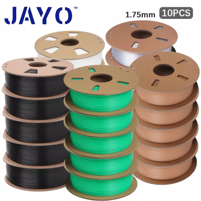 JAYO 11KG/6,5KG 3D Drucker Filament 1,75mm PLA PLA+ SILK PETG PLA Meta 10Rollt
