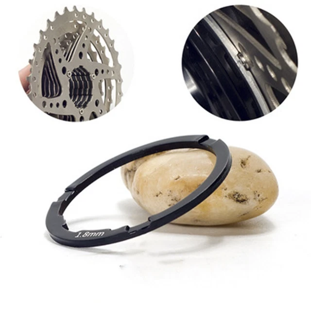 Adaptateur à engrenages fixes fixie cassette vitesse unique roue libre pignon entretoise