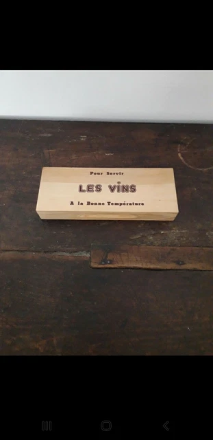 Thermomètre À Vin, Thermomètre Lcd À Vin En Acier Inoxydable Bouteille