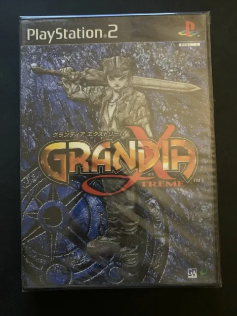 *New Sealed* Grandia Xtreme - PS2 Playstation 2 NTSC-J Japan RPG Game