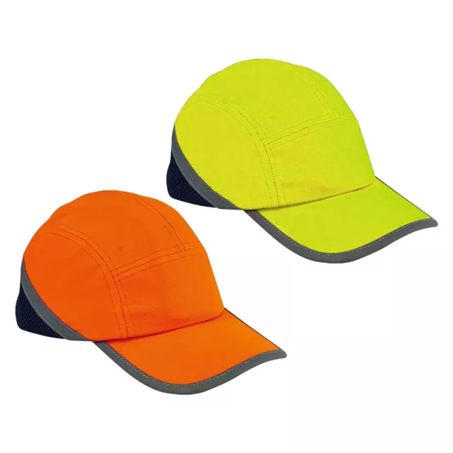 4047772 Bonnet Antichoc Avec Visière En Coton - Couleur Orange