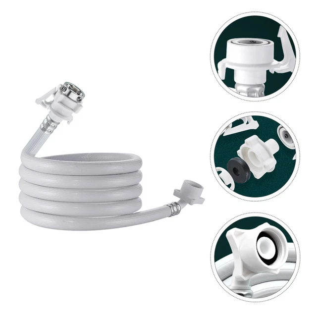 LUTH Premium Profi Parts Tubo di aspirazione compatibile con Bosch 00650082 con chiusura ecologica per lavatrice