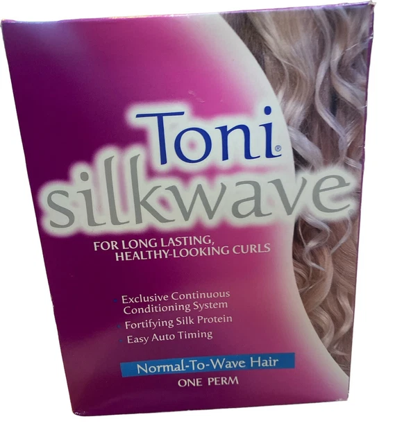 1 - Kit de Perm Toni Silkwave para Cabello Normal a Ondulado De Colección Stock Antiguo