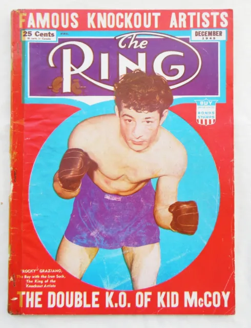 The Ring Boxing Magazinr  December 1945