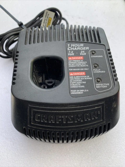 Craftsman  Fast Battery Charger 7.2V 12V 18V 19.2V 24V Model BD0735