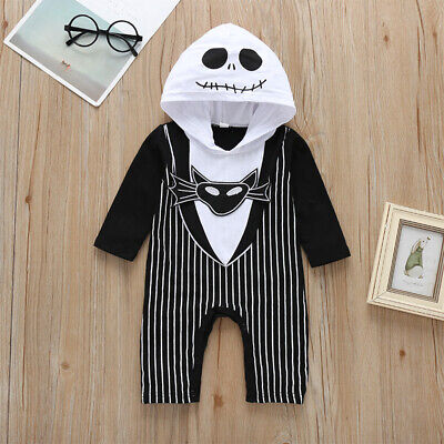 HOT The Nightmare Before Christmas Halloween Baby Toddlers Infant Costume NEW