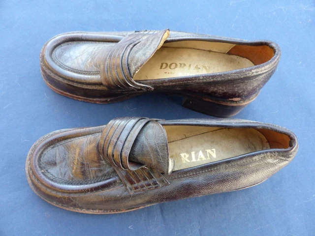 Mocassins BELLAMY Cuir Noir Femme Taille 38 - Semelle Caoutchouc - Fabriqué En France