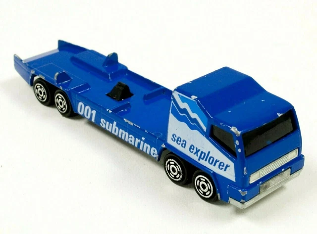 Camion Explorateur Majorette N°261 Rouge - échelle 1/59, Occasion, En Métal