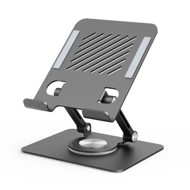 Adjustable Phone iPad Stand Desktop Holder 360 Rotating Desk Stand Universal