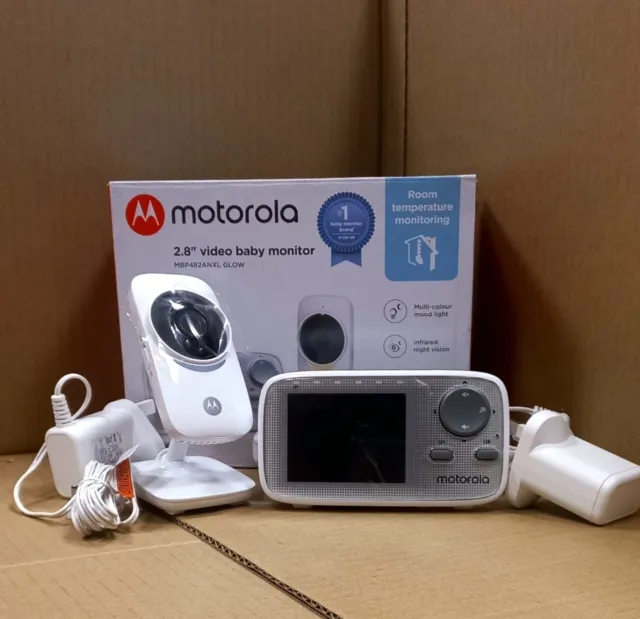 Motorola MBP482 ANXL Glow  BABY VIDEO MONITOR Digital Colour Display (EXDISPAY) 3