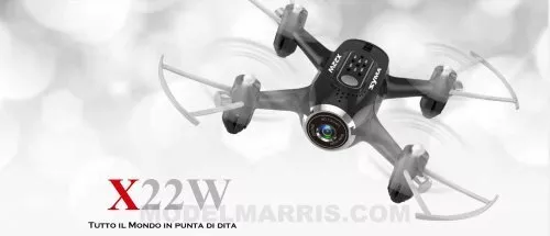 X22W Nano Quadcopter Wifi FPV Pocket Drone HD Camera SYMA X22W