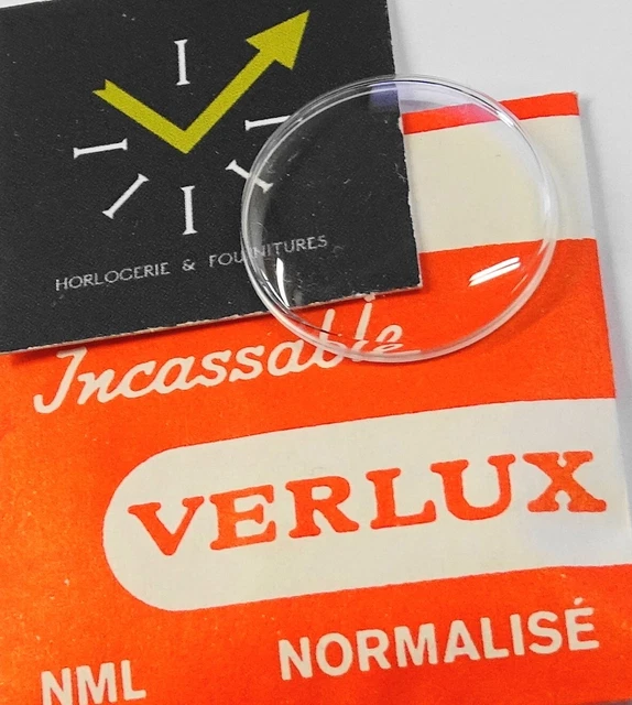 VERRE MONTRE 39.3 mm NORMALISÉ VERLUX VERRE MONTRE 39.3 mm NORMALISÉ VERLUX