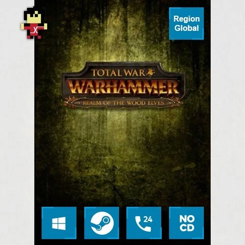 Total War WARHAMMER Realm of The Wood Elves DLC PC Game Steam Key Region Free