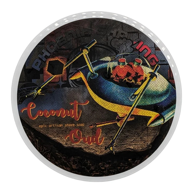 COCONUT OUD SHAVING Soap (CK6) by Phoenix Artisan Accoutrements (Pre