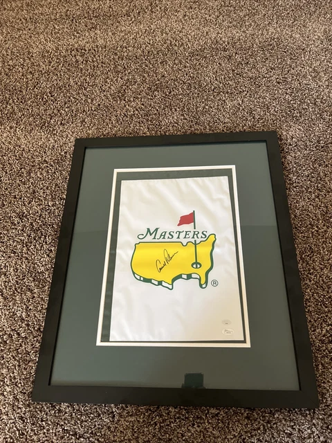 Arnold Palmer Autographed Masters Flag JSA Certified