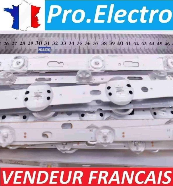 Kit De Bandes LED Rétro-éclairage (10 Pièces) Pour TV CONTINENTAL CELED584K19B6 / LE-5819N - Neuf