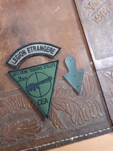 ECUSSON / INSIGNE tissu légion étrangère 4 e régiment étranger EUR 12,00 - FR