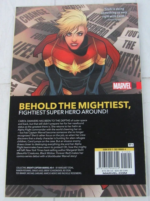 The Mighty Captain Marvel #1 Marvel Comic TPB Alien Nation 2