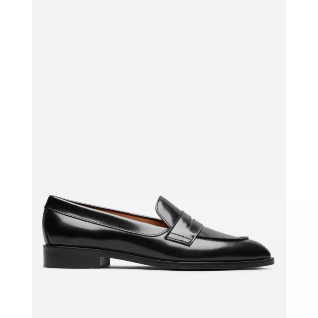 Everlane Womens Shoes The Modern Penny Loafer Leather Black Size 7