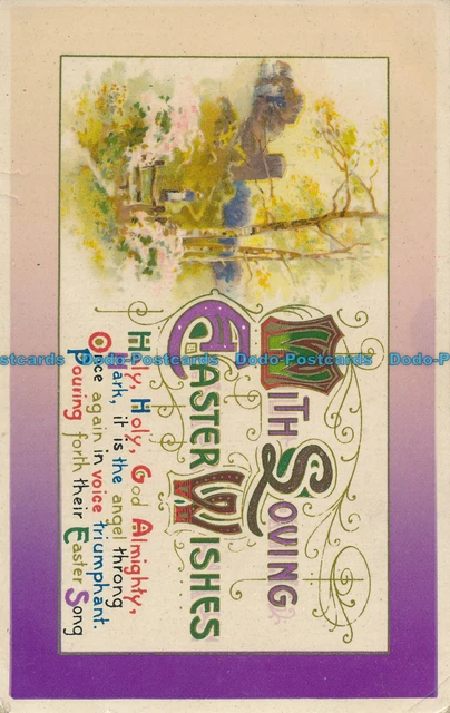 R048790 Greetings. With Loving Easter Wishes. Wildt and Kray