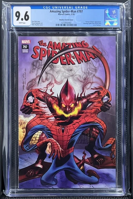 AMAZING SPIDER-MAN #797 Mike Mayhew CGC 9.6 ASM 238 Homage - FREE SHIPPING