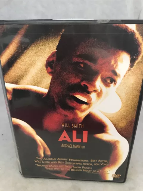 ALI (2001)  DVD Region 1. Very Good Condition. Free Shipping.