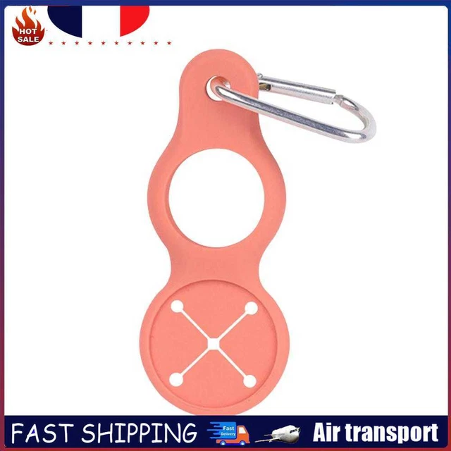 Sports Water Bottle Holder Buckle Carabiner Camping Towel Hook (Orange)