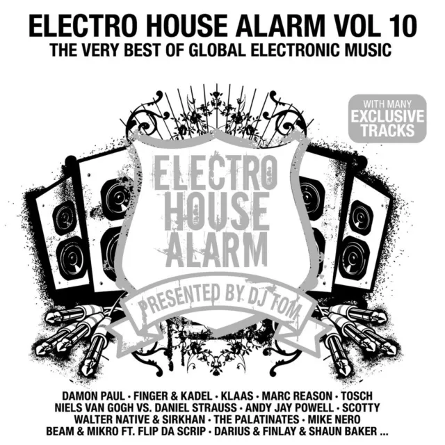 CD Electro House Alarma 10 De Varios Artistas 2CDs