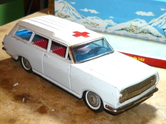 Opel Rekord A 1:43 1962 | Jagersma Miniaturen