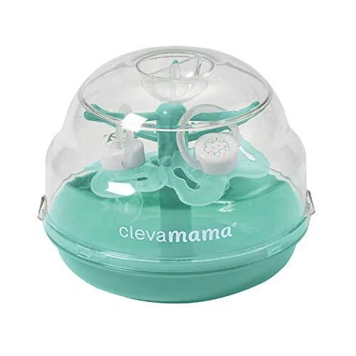 Clevamama Stérilisateur Micro-Ondes pour Sucette et Tétine Bébé (sans BPA)