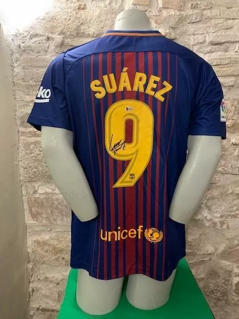 Camiseta de suarez top barcelona