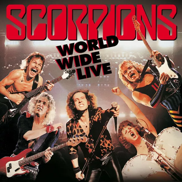 Scorpions -World Wide Live (50Th Anniversary Deluxe Edition) 2 Vinyl Lp +Cd Neu