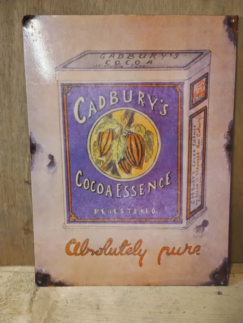 Cadburys Cocoa Essence Sign