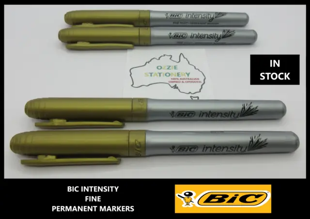Bic Intensity Permanent Marker 1.1mm Tip (12pk)