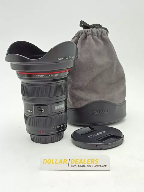 Canon EF Mount 16-35mm F2.8 L II USM Ultrasonic Wide-Angle Zoom Lens