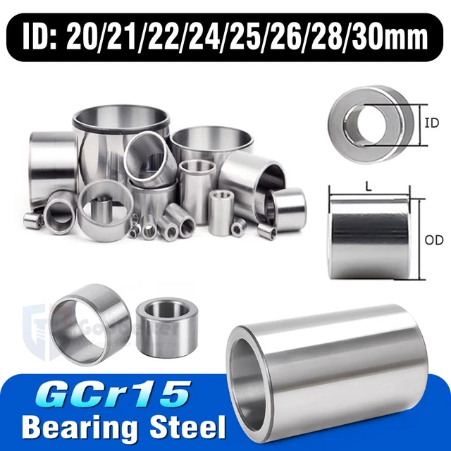 2 Pezzi Boccola In Acciaio Per Cuscinetti, Manicotto Resistente - Foto 7