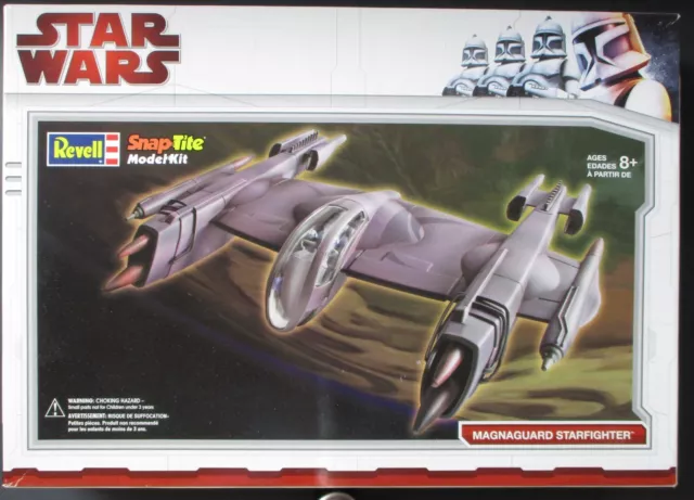 Revell Star Wars Snap Tite Model Kit Magnaguard Starfighter Kit No. 85-1866