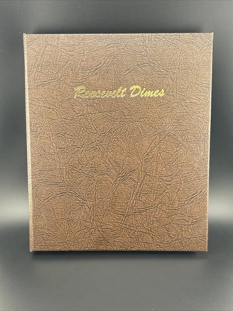 Dansco Coin Album 7125 Roosevelt Dimes 1946-2026 EUC