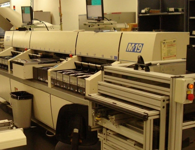 Mydata Mycronic MY19 SMT Machine (Rare) - Hydra & Midas Heads - w/TEX Tower