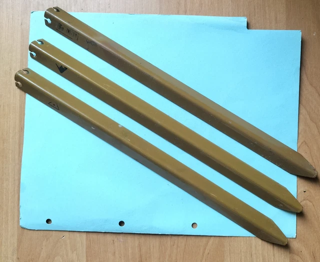 Original russian pegs for OZM72 trophy from Ukraine battlefield for Kyiv all set