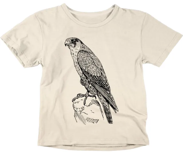 Peregrine falcon bird Kids Boys Girls tshirt Childrens T-Shirt