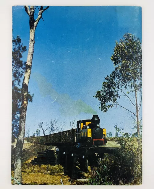 Look Out For Train Steam Locomotive History Queensland ARHS 1971 2